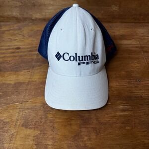 Columbia Hat unisex adult PFG Mesh Fish Flag Ball Cap Outdoor Read
